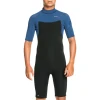 Quiksilver 2/2 Everyday Sessions Short Sleeve Back Zip Springsuit - Big Boys' -Lib Tech Sales Shop quiksilver 2 2 everyday sessions short sleeve back zip springsuit big boys 0