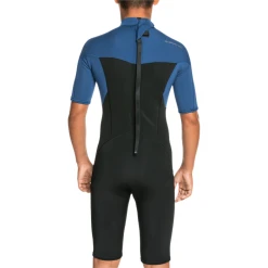 Quiksilver 2/2 Everyday Sessions Short Sleeve Back Zip Springsuit - Big Boys' -Lib Tech Sales Shop quiksilver 2 2 everyday sessions short sleeve back zip springsuit big boys 1