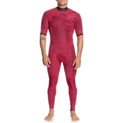 Quiksilver 2/2 Everyday Sessions Short Sleeve Chest Zip Springsuit -Lib Tech Sales Shop quiksilver 2 2 everyday sessions short sleeve chest zip springsuit 3
