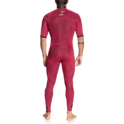 Quiksilver 2/2 Everyday Sessions Short Sleeve Chest Zip Springsuit -Lib Tech Sales Shop quiksilver 2 2 everyday sessions short sleeve chest zip springsuit 4