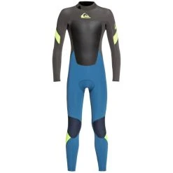 Quiksilver 3/2 Syncro Back Zip Wetsuit - Boys'