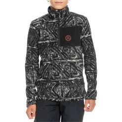 Quiksilver Aker Half Zip Fleece - Boys' -Lib Tech Sales Shop quiksilver aker half zip fleece boys 10