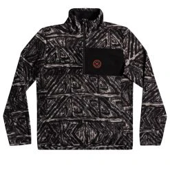 Quiksilver Aker Half Zip Fleece - Boys' -Lib Tech Sales Shop quiksilver aker half zip fleece boys 13