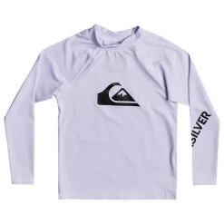 Quiksilver All Time Long-Sleeve Rashguard - Boys'