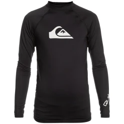 Quiksilver All Time Long Sleeve Rashguard - Boys' -Lib Tech Sales Shop quiksilver all time long sleeve rashguard boys 2