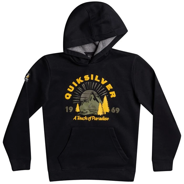 Quiksilver Big Logo Snow Hoodie - Boys' 2 Quiksilver Big Logo Snow Hoodie - Boys' - Image 2