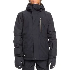 Quiksilver Mission Solid Jacket - Boys' -Lib Tech Sales Shop quiksilver mission solid jacket boys 3