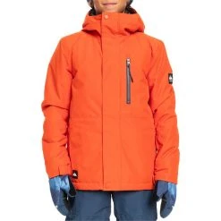 Quiksilver Mission Solid Jacket - Boys' -Lib Tech Sales Shop quiksilver mission solid jacket boys 6